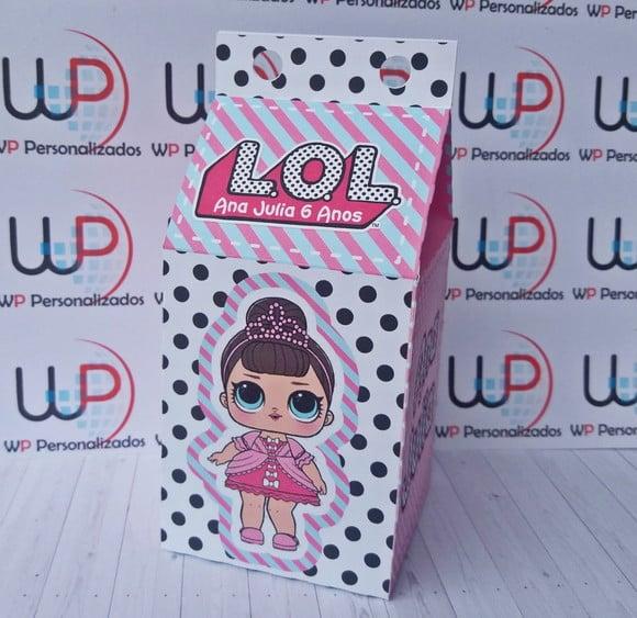 Caixa Milk Boneca Lol