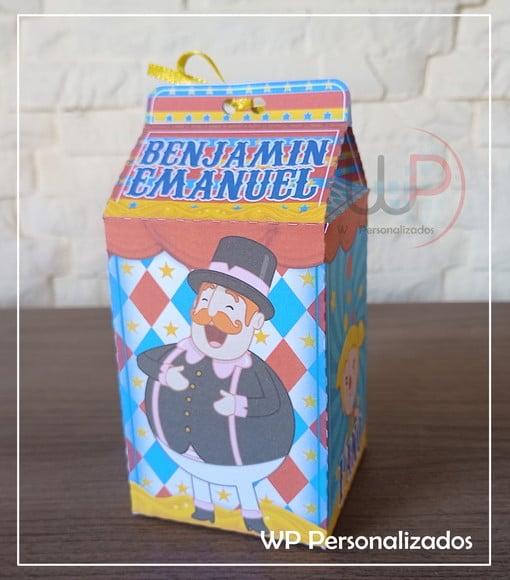 Caixa Milk Circo do Bita