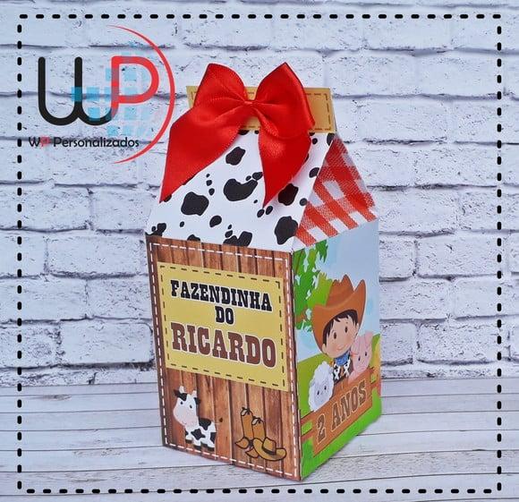 Caixa Milk Fazendinha