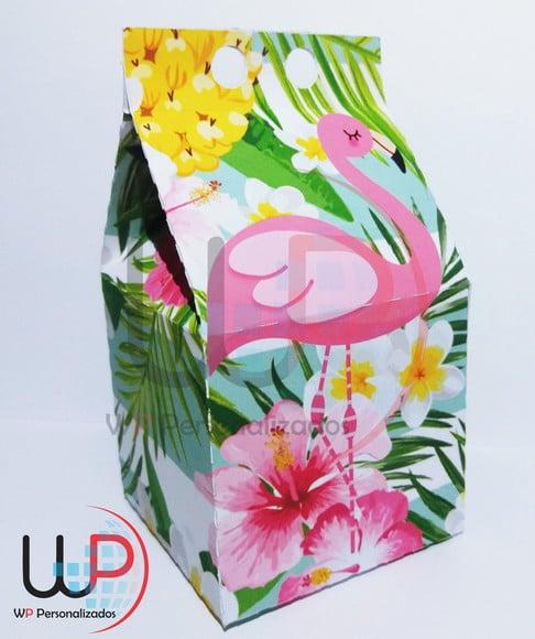 Caixa Milk Flamingo
