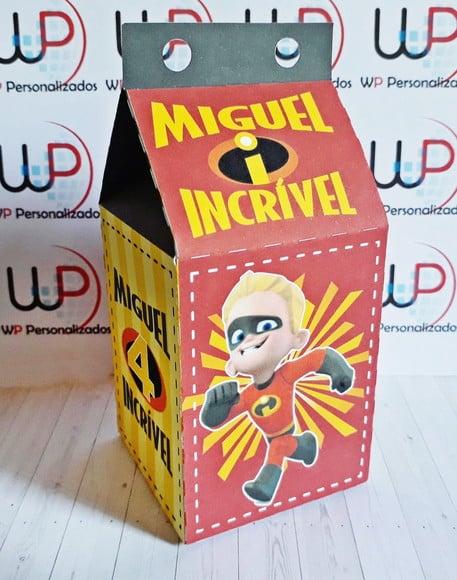 Caixa Milk os Incríveis