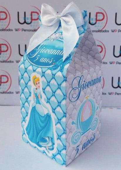Caixa Milk Princesa Cinderela