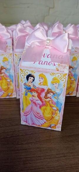 Caixa Milk Princesas Disney