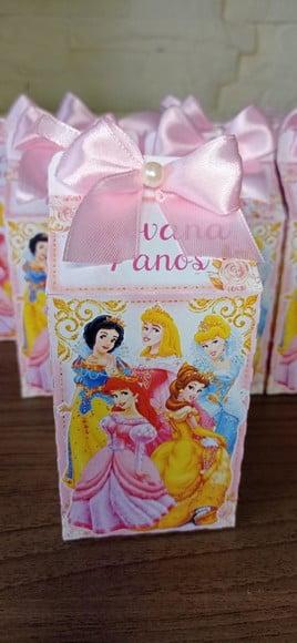 Caixa Milk Princesas Disney
