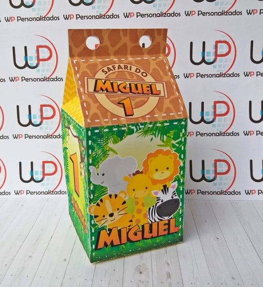 Caixa Milk Safari