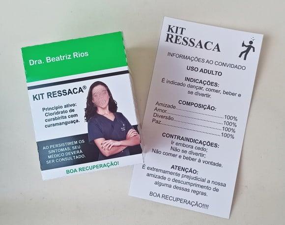 Caixa p/ Kit Ressaca + Bula Divertida