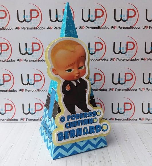 Caixa Pirâmide 3d Poderoso Chefinho