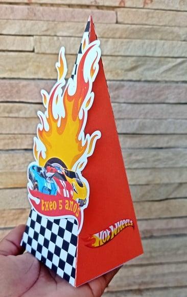 Caixa Pirâmide Hot Wheels