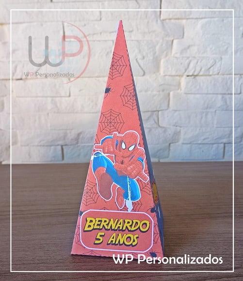 Caixa Pirâmide Homem Aranha