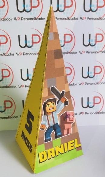 Caixa Pirâmide Minecraft