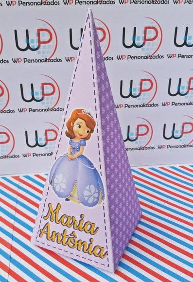 Caixa Pirâmide Princesa Sofia
