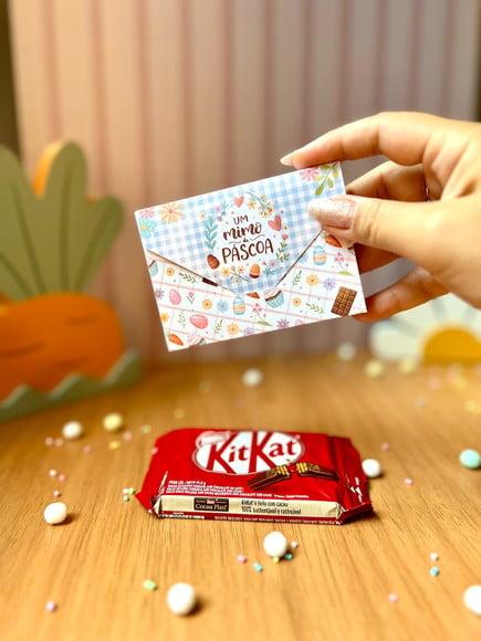 Caixinha com Kit Kat