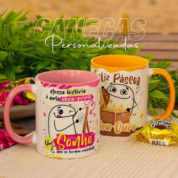 Caneca Personalizada Flork Páscoa