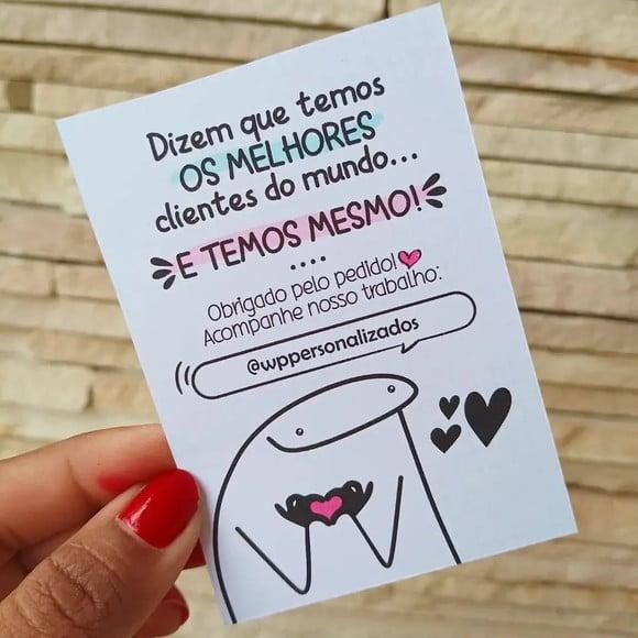 Cards de Agradecimento Flork