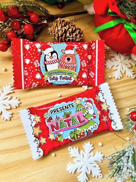 Kit Kat Personalizado - Natal