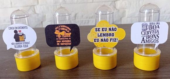 Mini Tubete 3d Boteco - 10 Unidades