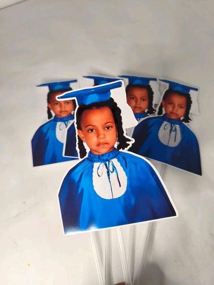 Plaquinha com Foto Formatura