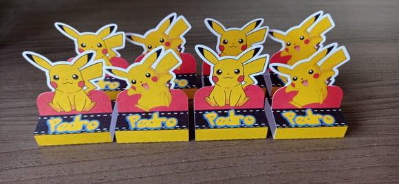Porta Bis Pikachu Pokémon - 10 Unidades
