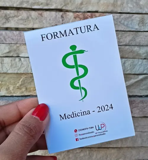 Bloquinho de Anotações Formatura Medicina