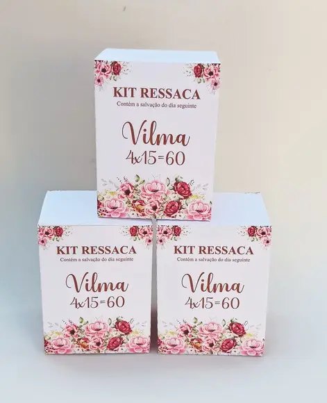 Caixa Kit Ressaca Floral