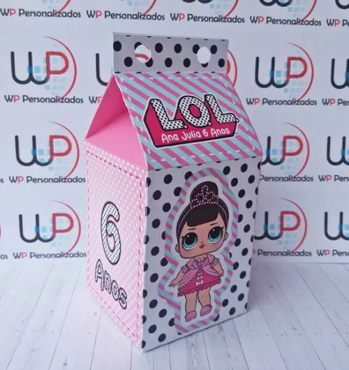 Caixa Milk Boneca Lol