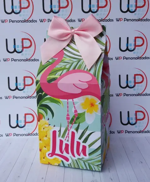 Caixa Milk Flamingo