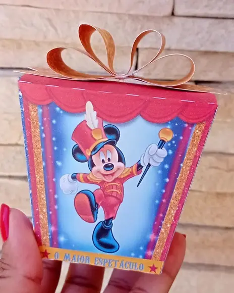 Caixa Sushi Circo do Mickey