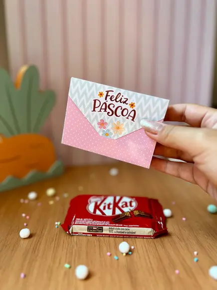 Caixinha com Kit Kat