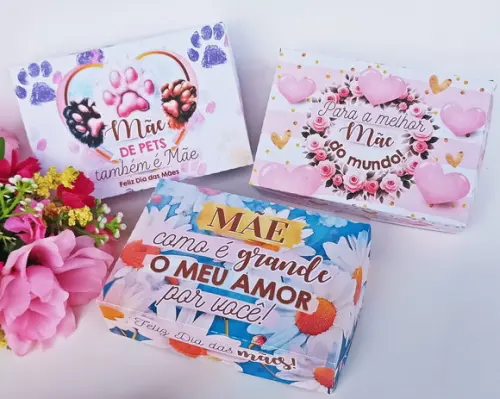 Caixinha Dia das Mães - 10 Unidades