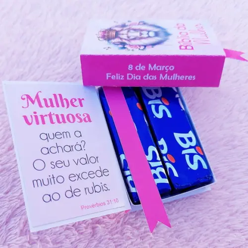 Caixinha para 2 Bis - Dia da Mulher