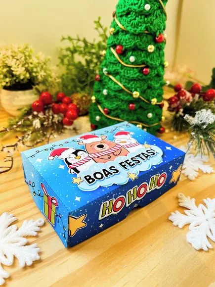 Caixinha para Docinhos - Natal