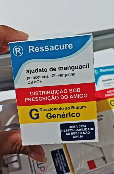 Caixinha para Kit Ressaca