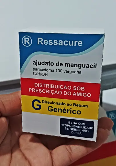 Caixinha para Kit Ressaca