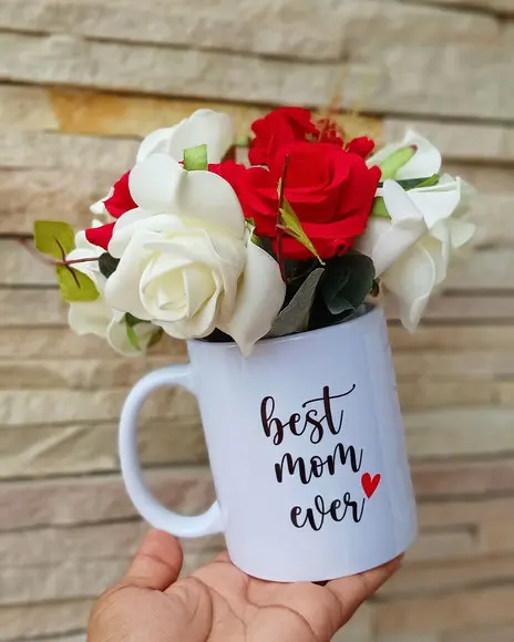 Caneca Dia das Mães - Best Mom Ever