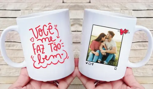 Caneca Dia dos Namorados c/ foto