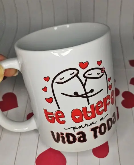 Caneca Flork - Te Quero para Toda Vida