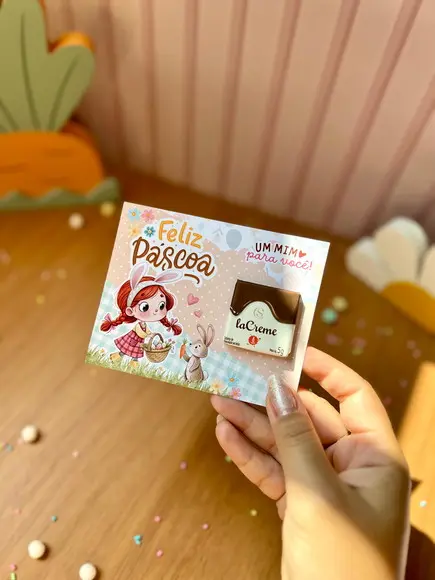 Card + Mini Chocolate Páscoa