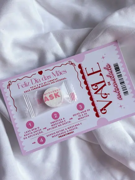 Card Vale Auto Cuidado Dia das Mães