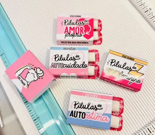 Chicletes Personalizados Dia das Mulheres