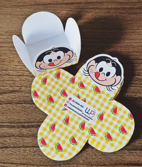 Forminha para Doces Personalizada Magali - 25 Unidades