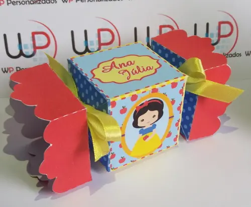 Kit Festa Branca de Neve Baby - 50 Unidades