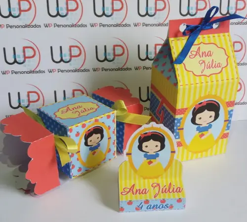 Kit Festa Branca de Neve Baby - 50 Unidades