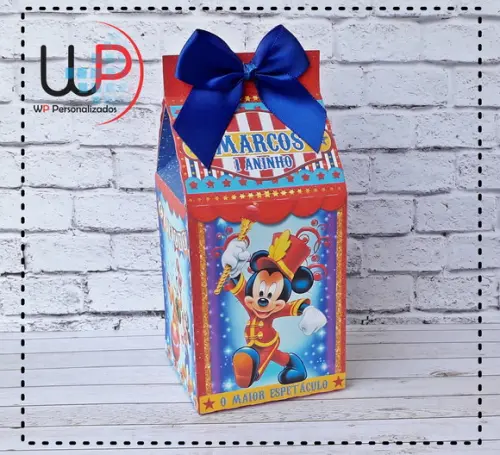 Kit Festa Circo do Mickey - 30 Unidades