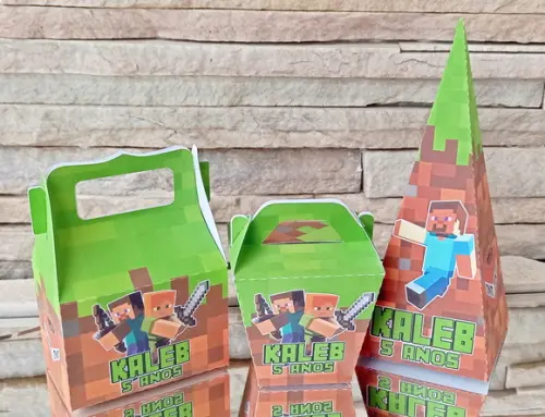 Kit Festa Minecraft - 30 Unidades