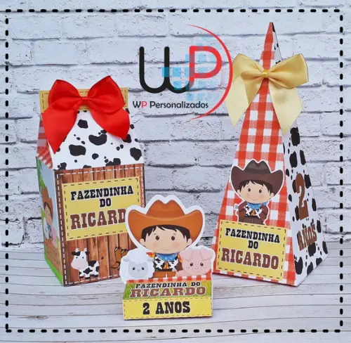 Kit Festa Personalizado - Pegue e Monte