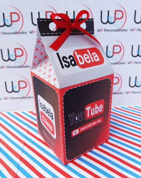 Kit Festa Youtube - 20 Unidades