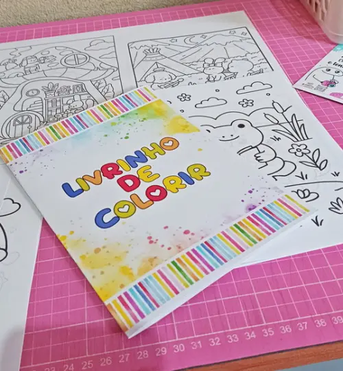 Livrinho de Colorir Dia das Crianças