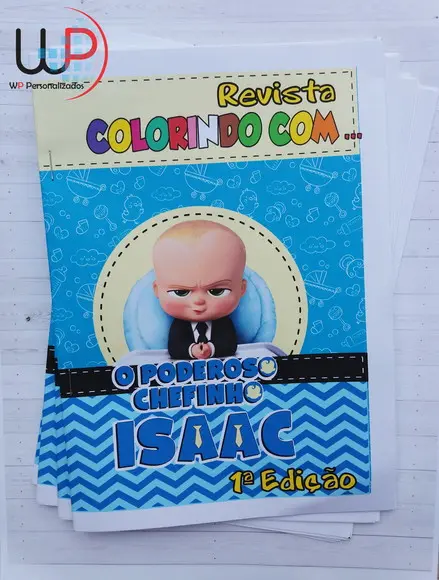 Livrinho de Colorir Poderoso Chefinho