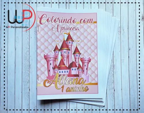 Livrinho de Colorir Realeza