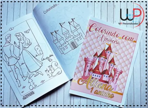 Livrinho de Colorir Realeza